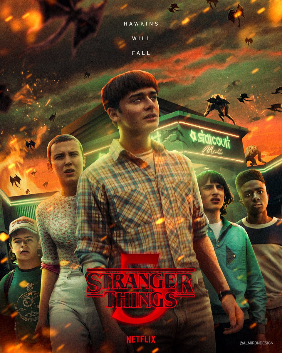 ONE LAST SEASON. FILMING. JUNE. #StrangerThings