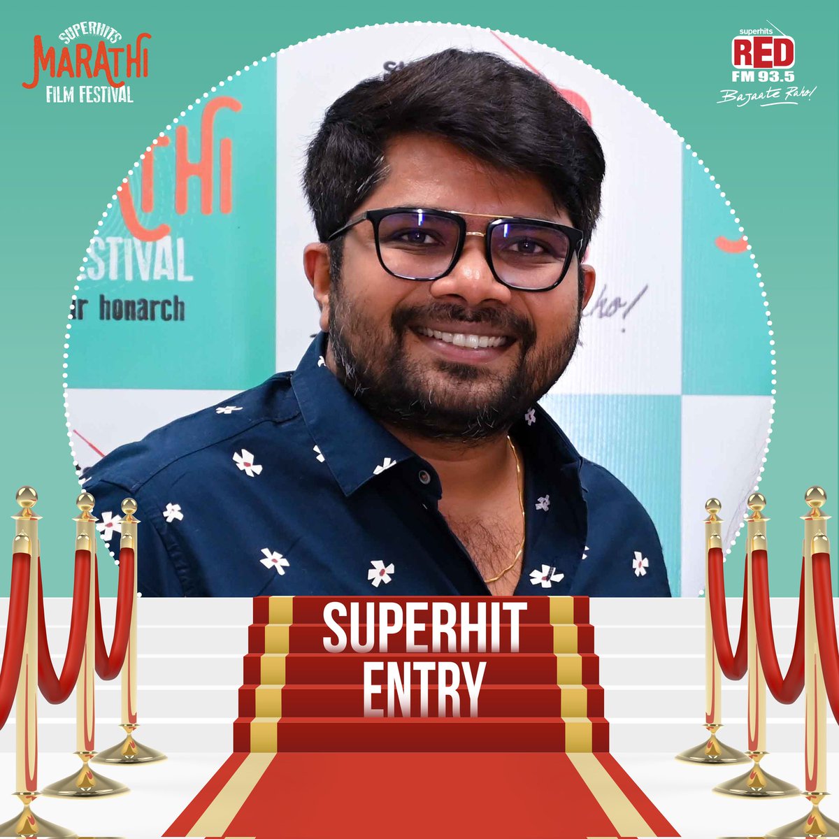 The versatile actor, writer and director Hemant Dhome was at the Superhits Marathi Film Festival today for the screening of his movie #Jhimma 🎥🎞️🍿!!

@hemantdhome21
#MFF2023 #SuperhitsMarathiFilmFestival