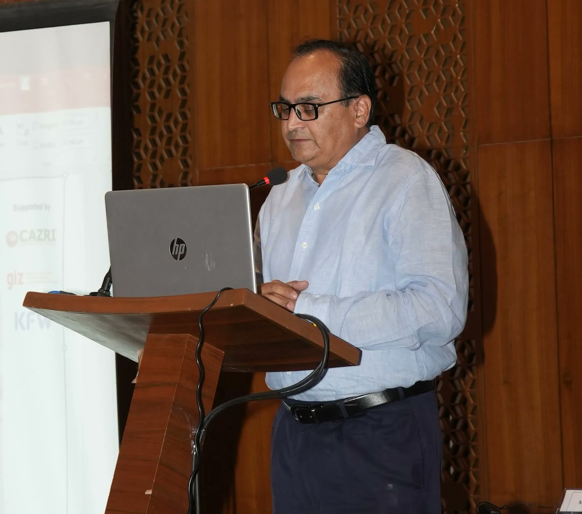 IGEFSO's tweet photo. "An increased tariff export price to the grid is a key factor for #AgriPV development in India. Tracker usage and decreased concrete usage are few other aspects to be noted while AgriPV installation in #India", said Dr. Prof. Ajay Kumar Sharma, Vice-chancellor, @CollegeMbm. https://t.co/rb7QyO0s9e