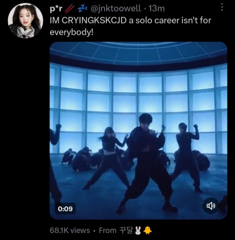 tae_cherriess's tweet photo. exactly, a solo career is NOT for everybody https://t.co/81fnEULvJ6