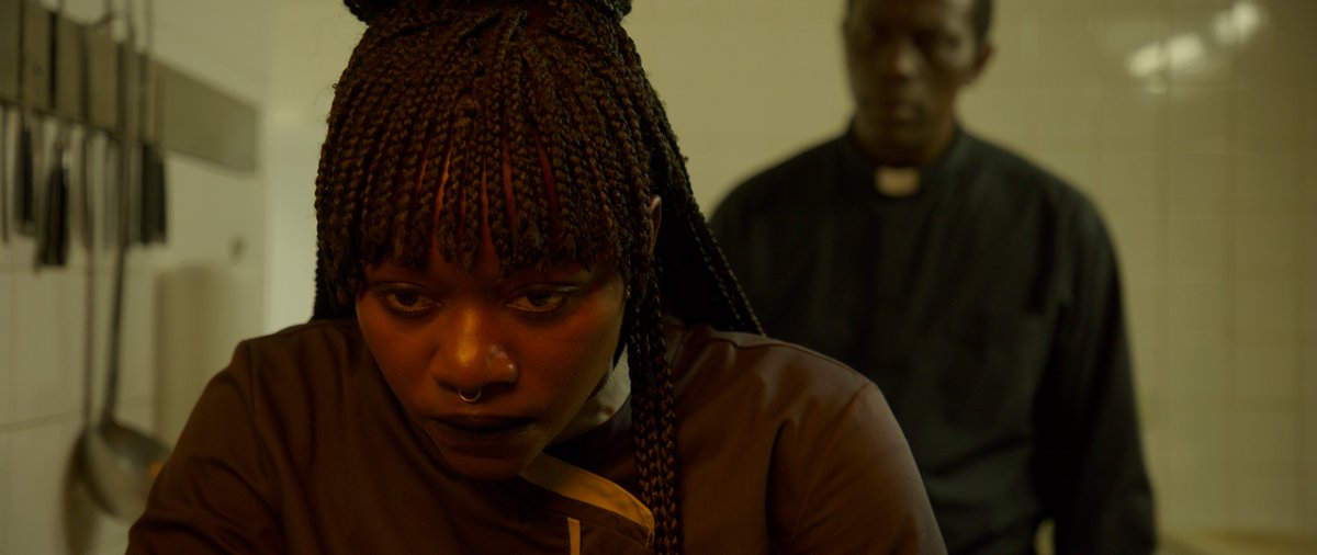 7:00 tonight: OUR FATHER, THE DEVIL +Q&A with filmmaker @EllieAnette!

In this potent thriller, a woman's quiet existence in a mountain town in France is upended by the arrival of an African priest whom she recognizes from a terrifying episode in her homeland. #NAFF @AfWrldNwPrj
