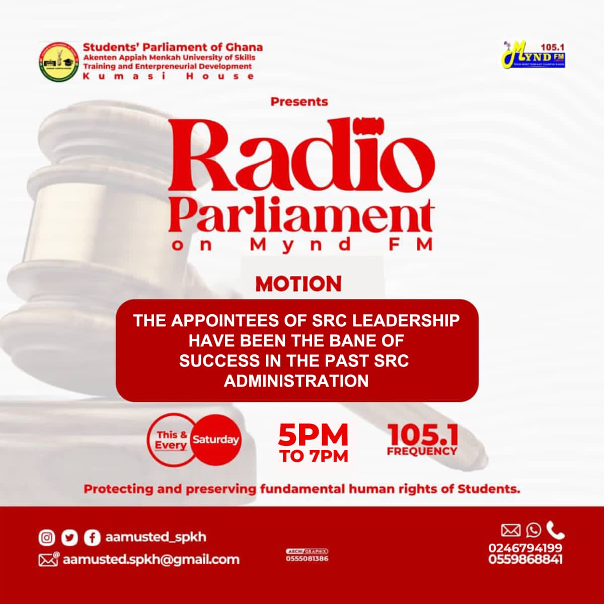 aamusted_spkh's tweet photo. Catch us live 😊😊 https://t.co/bz6rxStnJg
