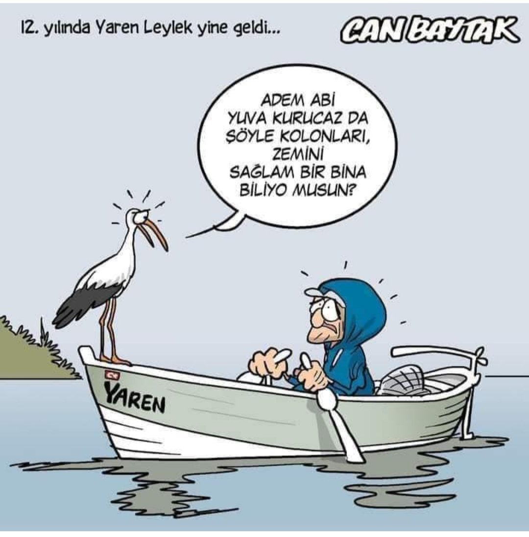 12 yıldır süren dostluk;
 Yaren Leylek ve Balıkçı adem Yılmaz,Bursa'da bir kez daha buluştu.
#YarenLeylek 🦩