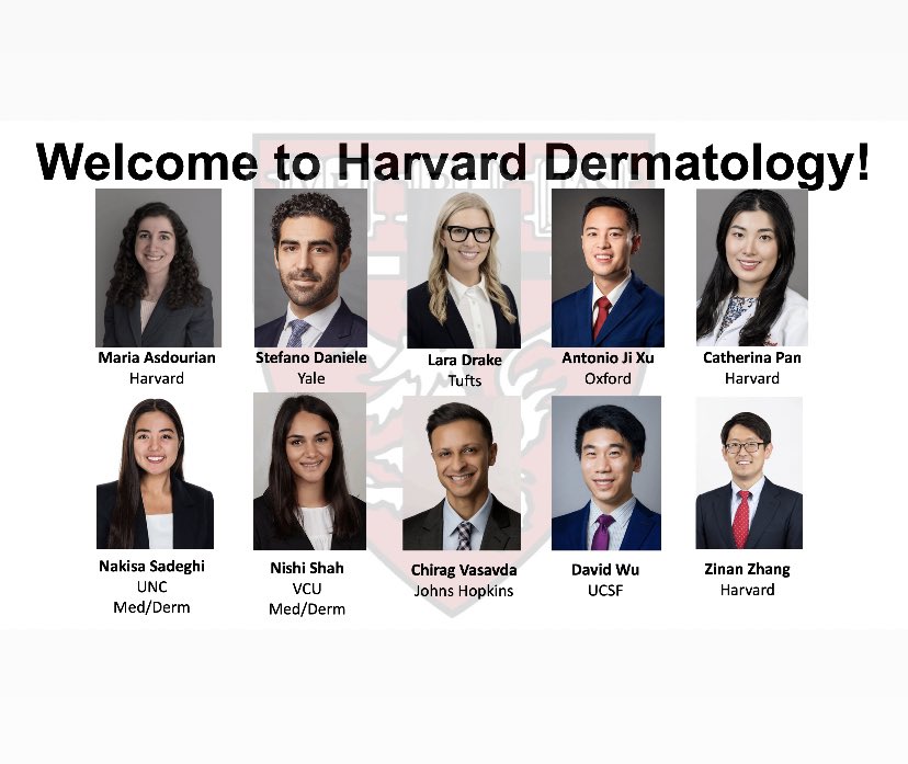 Welcome to Harvard Dermatology! #Match2023