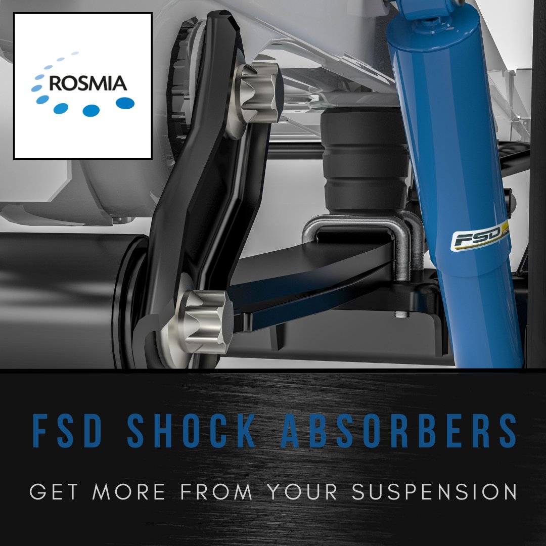 FSD Shock Absorbers, from VB-AirSuspension

With most shock absorbers you have to make a choice between stability and comfort. Clearly, it's best to have both… which is where VB’s FSD Shock Absorbers come in.

Get in touch to find out more: info@rosmia.co.uk