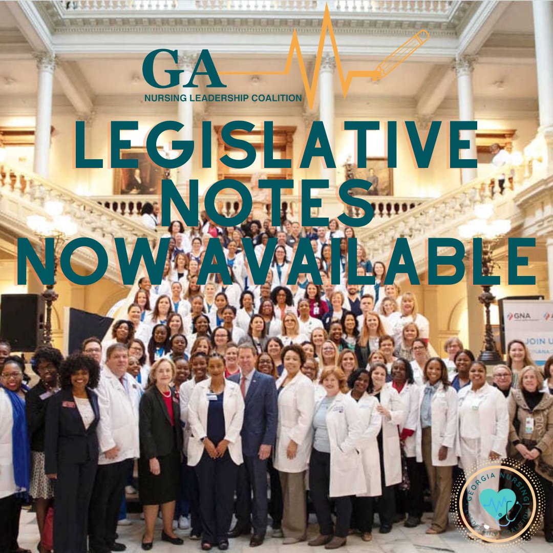 GNLC Legislative Corner: Notes for the Week Ahead is Now Available for the Week of March 20, 2023!
bit.ly/3ZYRPXp
Click the Link to Support the current House and Senate Bills related to Nursing.