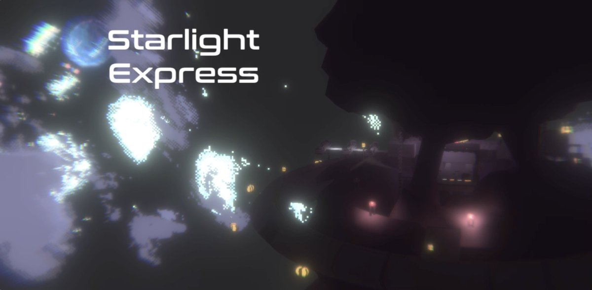 _TeamCroissant's tweet photo. Welcome to Starlight Express. 

Please ignore the impending collapse of reality as you know it, your interplanetary shipping company isn’t going to run itself!

Starlight Express is a story-driven, sci-fi life sim RPG! Like a mashup of Stardew Valley &amp; Mass Effect 2! https://t.co/gs46VlrkwC