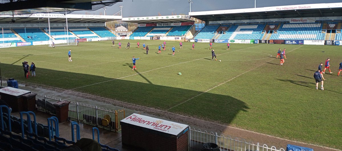 vinnynolan's tweet photo. Game 127 for my season, this afternoon I'm making my 1st visit to #MilleniumStadium #Featherstone the current home of @Wakefield_AFC for their @NCEL #Div1 league fixture v @BeverleyTownFC #GroundHopping #NonLeagueFootball https://t.co/gujuBmoxgH