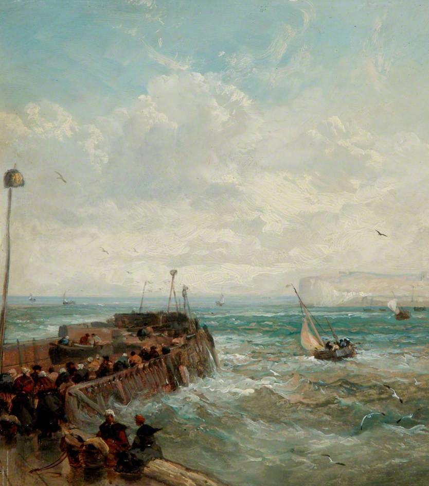 Seascape, 1875 #jameswebb #webb wikiart.org/en/james-webb/…
