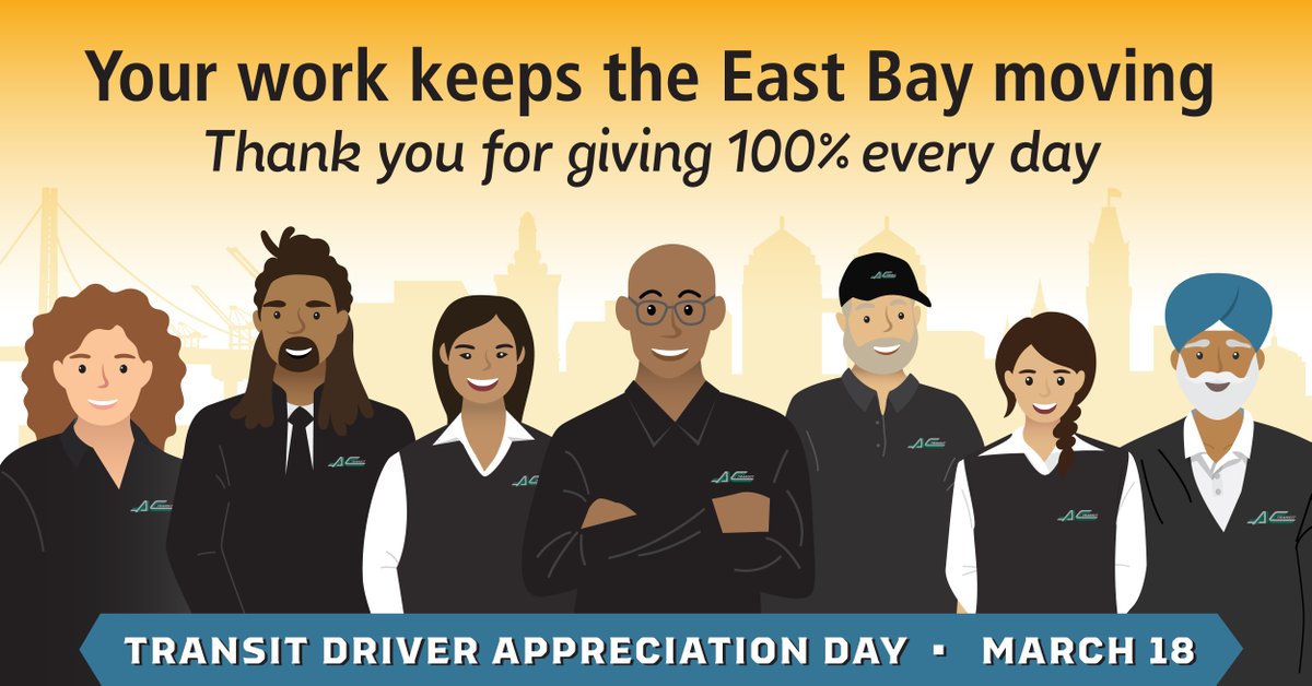 rideact's tweet photo. Today is Transit Driver Appreciation Day. Bus operators are here 24/7, rain or shine, and do an excellent job. Please thank your operator. 

Was your ride great? Let us know here: https://t.co/pL6xjtUNck

#TransitDriverAppreciationDay #TDAD https://t.co/PEHH3hXYrW