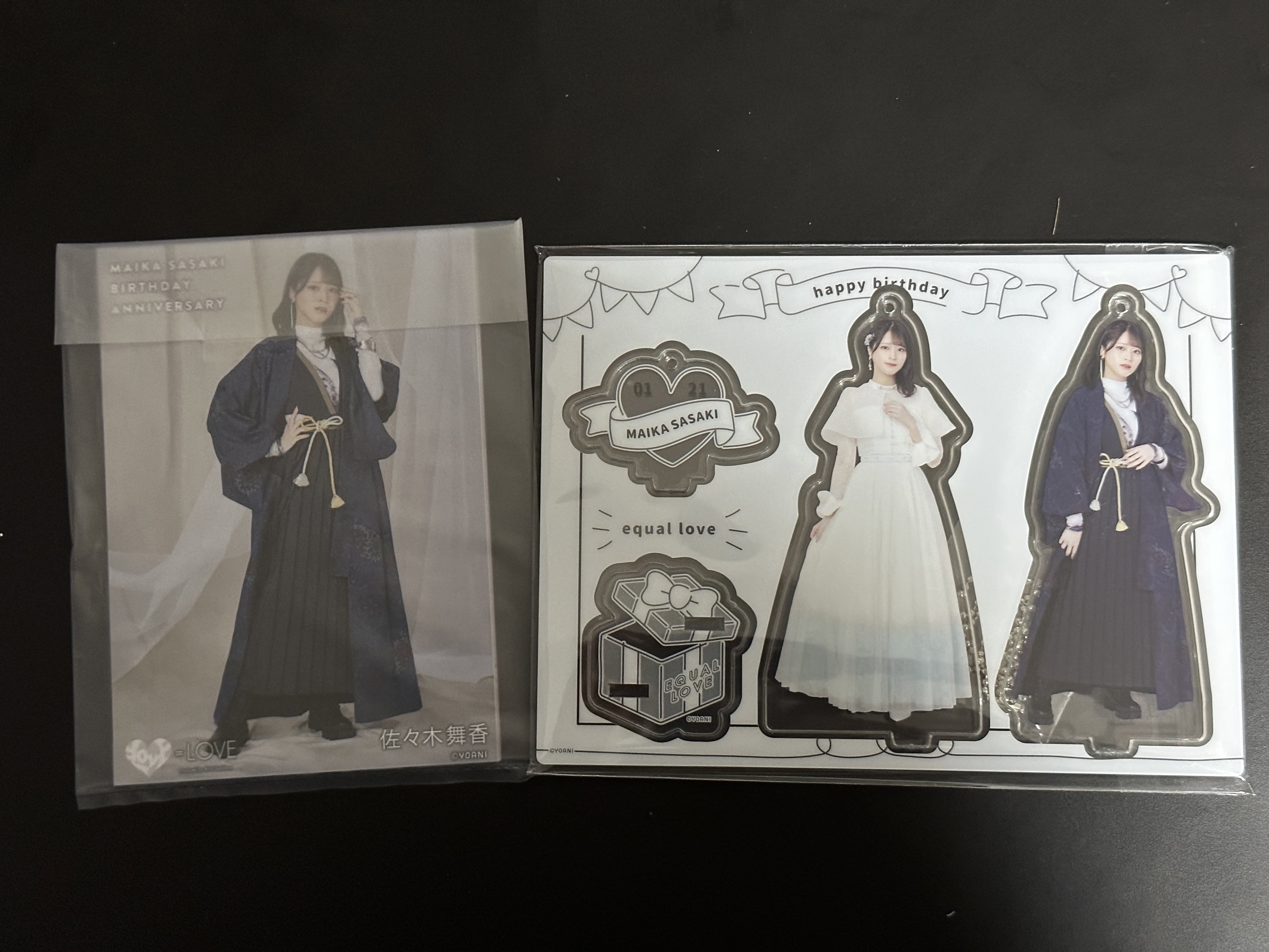 ＝LOVE イコラブ　佐々木舞香　アクスタ　アクリルスタンド　生誕グッズ LOVE イコラブ 佐々木舞香 アクスタ アクリルスタンド 生誕