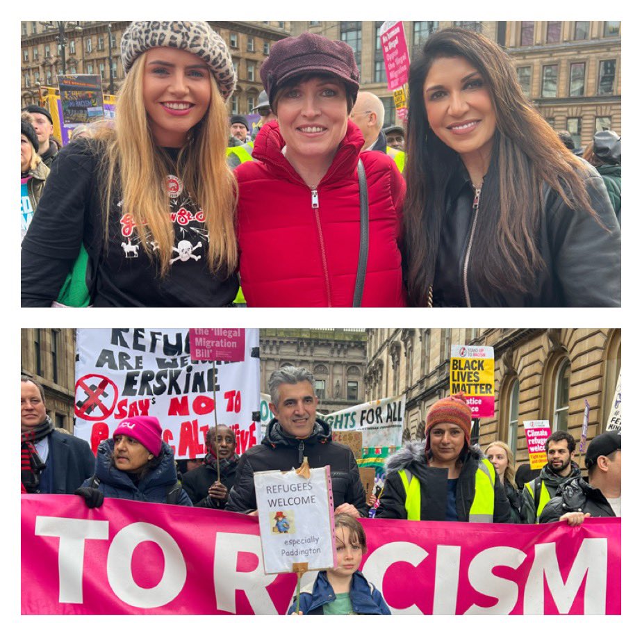 Rubbing shoulders with the Movers & Shakers of the anti-racism movement in Scotland. ✊🏽 @xeireannmcauley @RozFoyer @sabir_zazai #ResistRacism #Justice4ShekuBayoh #refugeeeswelcome @SUTRScotland @AntiRacismDay @ScottishTUC