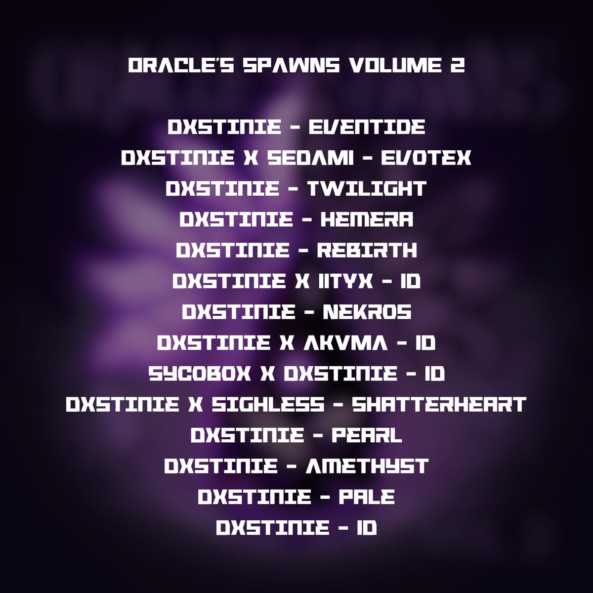 ORACLE'S SPAWNS 2 IS OUT NOW
LINK IN REPLIES AND BIO