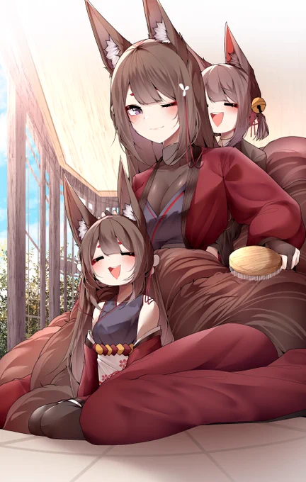 #AzurLane  #アズールレーンもふもふ~  (*' ワ `*)"!!Mofumofu 