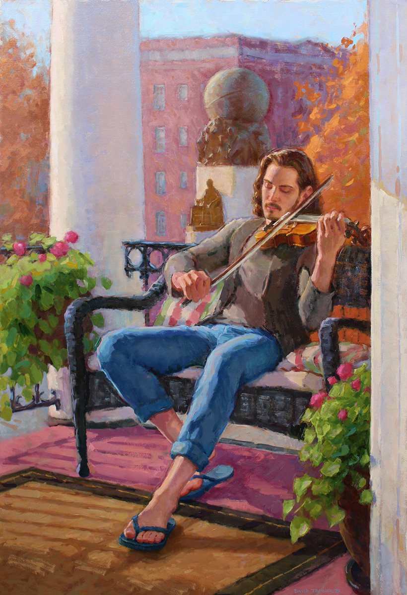 sim_barr's tweet photo. 🎶 #MusiciansinArt 🎶
Virginia #painter #DavidTanner
#oiloncanvas #oilpainting #figurativeart #art #artist #artists #artworld #musicians #virginiaartist #huile #oleo #oilpaintings #Ölgemälde #pintura #pinturaaloleo #accordion #violin #fiddle #mandolin #peinture https://t.co/d5vrXkSkdp