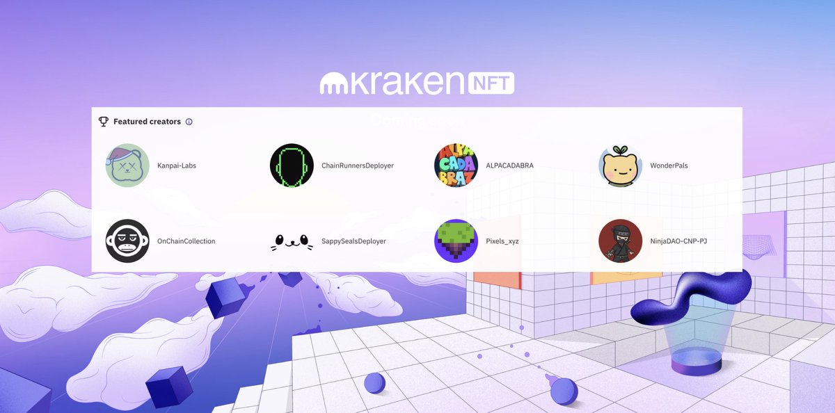 Thank you <a href="/krakenfx/">Kraken</a> @KrakenNFT  for featuring our ALPACADABRAZ collection as a featured collection! We're thrilled to be recognized on such a reputable platform and excited to continue creating unique experiences for the community. 
 <a href="/KanpaiPandas/">Kanpai Pandas 🐼</a> <a href="/chain_runners/">Chain Runners</a> <a href="/WonderPals/">WONDERPALS 🌱</a>