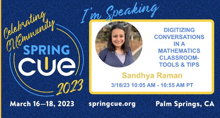 Join me this morning! Math and more! #SpringCUE <a href="/krausecenter/">KCI</a> <a href="/MorrillOfficial/">MorrillMSOfficial</a>