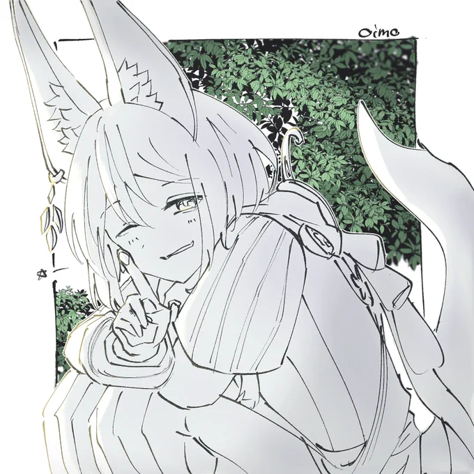 「僕と君だけの秘密だよ?」 #Tighnari 