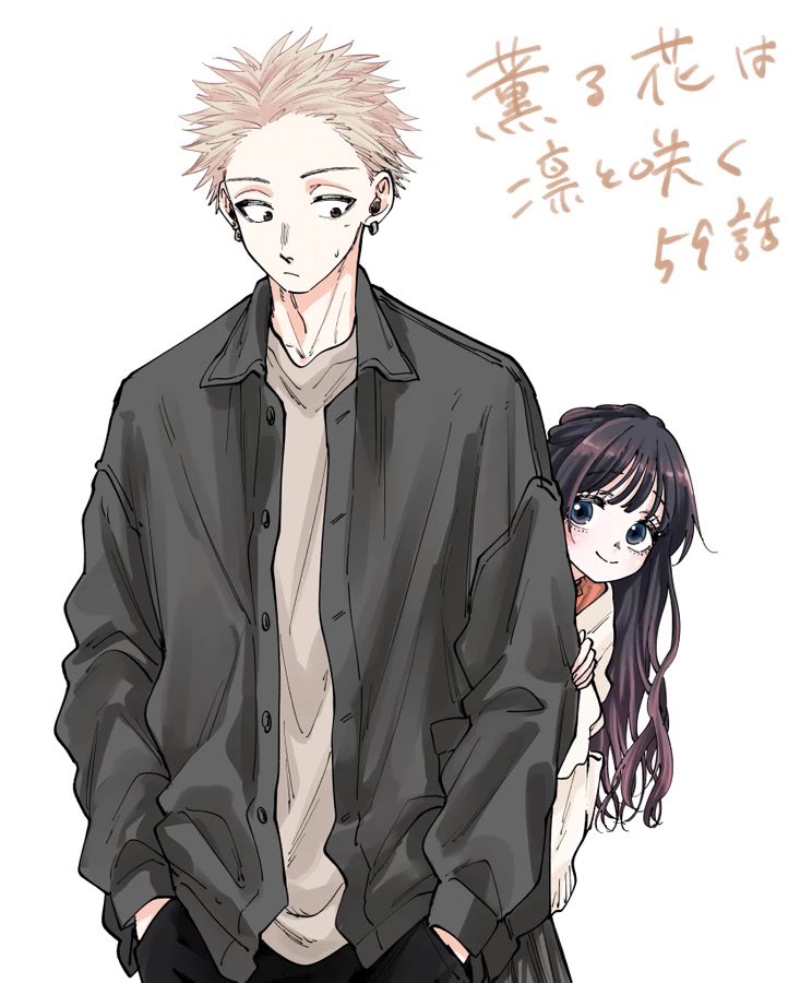 kyoruyeye's tweet photo. everyone pls go and read kaoru hana wa rin to saku for them and them alone 💕 https://t.co/q7ZFPNh4cJ
