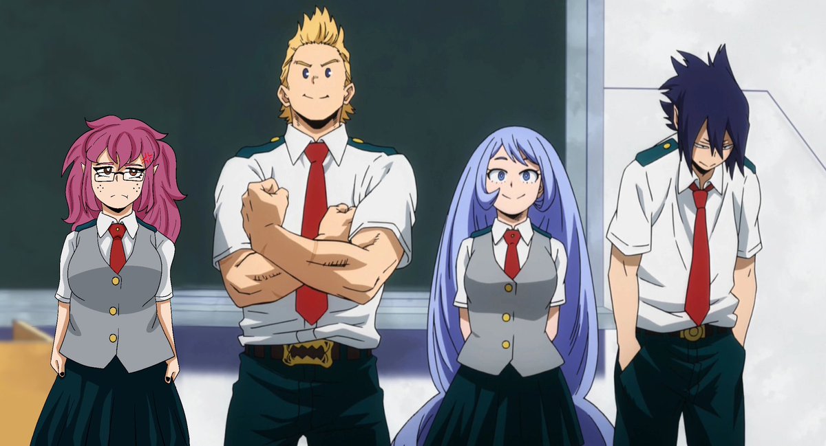 s0urb1tez's tweet photo. What do you mean this isn’t how it happened? /j
#mhaoc #mhaselfinsert #mha https://t.co/hCtw4AGwJk