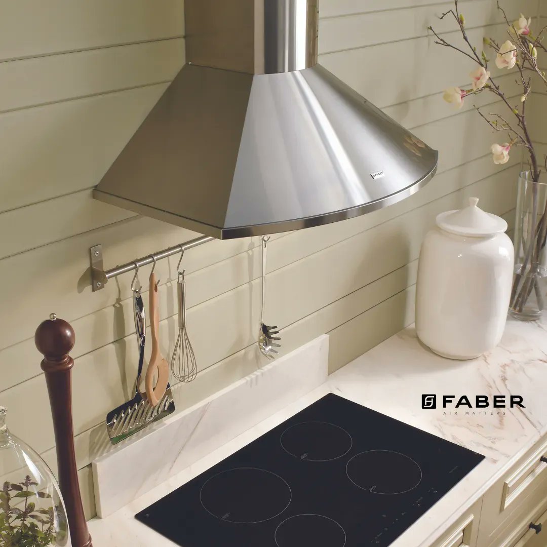 The Tender.  A premium seamless canopy wall hood with rounded design accents;  rounded body and hidden controls provide a stylish alternative to the standard traditional canopy wall hood design.  Find out more and a Faber dealer near you: buff.ly/3zKgsgq