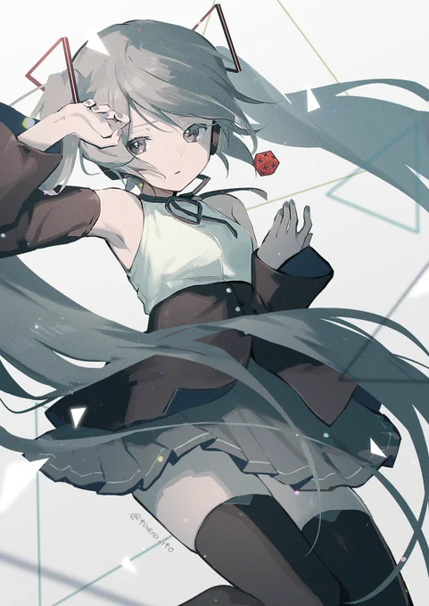 『ivi』公開おめでとうございます!!お祝いイラスト描きました#初音ミク  #VOCALOID #ボカコレ2023春 