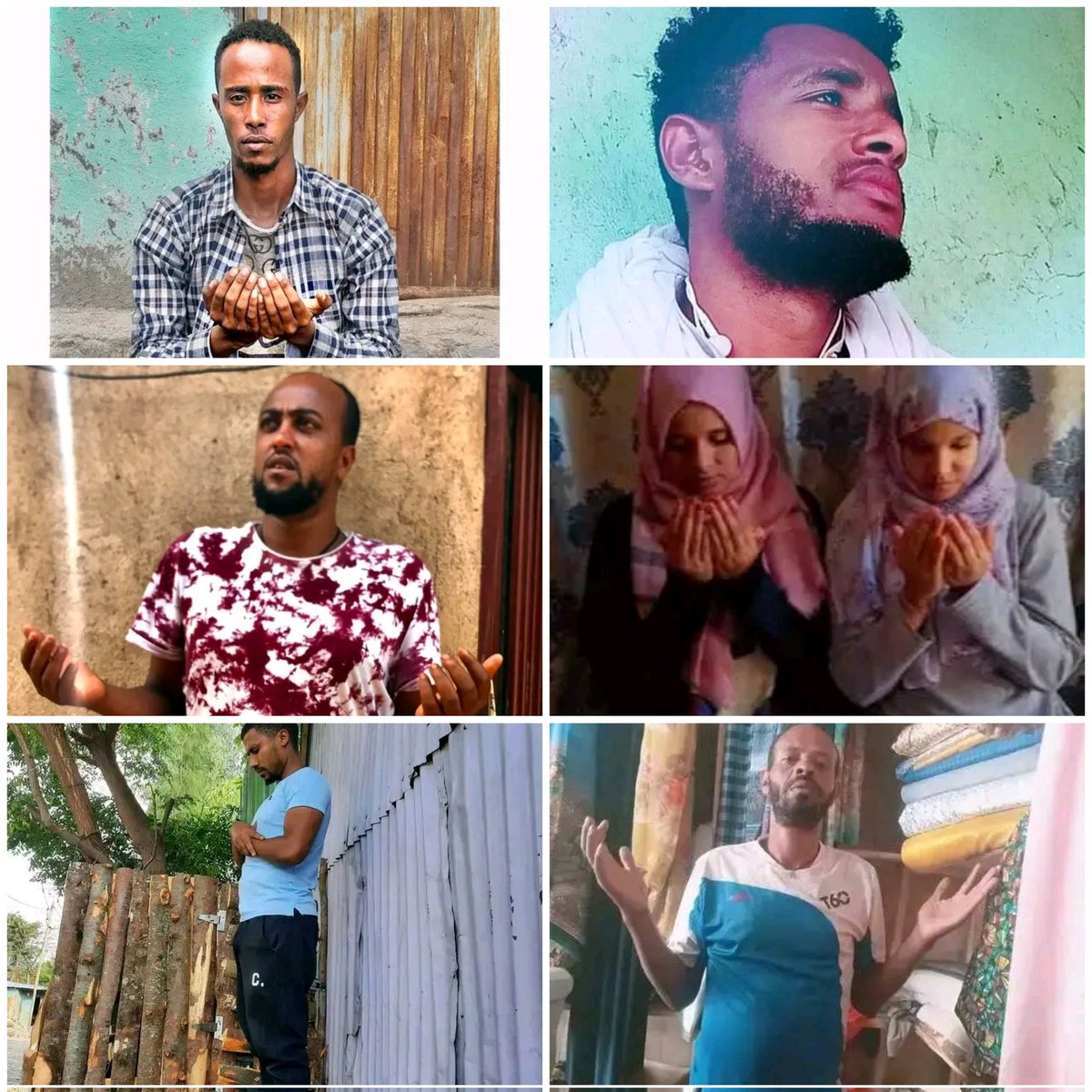 ትናንት በተላለፈው የእምነት አባቶቻችን የዱዓ/የፀሎት ጥሪ መሰረት ዛሬ ጉራጌ ላይ እየደረሳ ያለውን በደል በየእመነቶቻችን ካለንበት ሆነን ለፈጣሪያችን  አሰምተናል
#አላህ_ዱዓችንን_ይቀበለን.......🤲🤲🤲🤲
    ********#አሚን🤲********