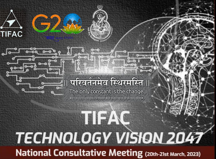 bhupro's tweet photo. #BHU is hosting a national brainstorming workshop on "Technology Vision 2047"on 20th &amp; 21st March,2023, under the aegis of @TIFAC4. Dr.Sateesh Reddy, Scientific Advisor to Defence Minister, GoI, &amp; Former Secy, @DRDO_India will be the chief guest of meeting.
@VCofficeBHU
@IndiaDST https://t.co/F9MJzvuZqf