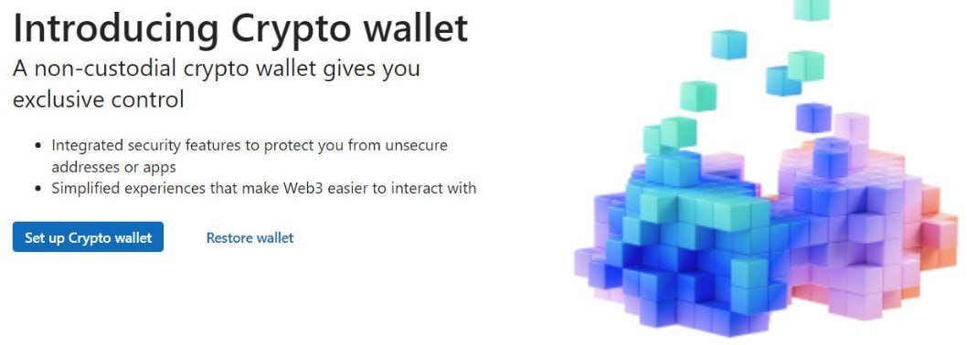 gameinn_co's tweet photo. A cryptocurrency wallet for the @MicrosoftEdge browser is under development

Users have discovered a built-in wallet in the files of the latest browser version.

👇More details

#GameInn #news #Crypto https://t.co/rTJR5XlkHM