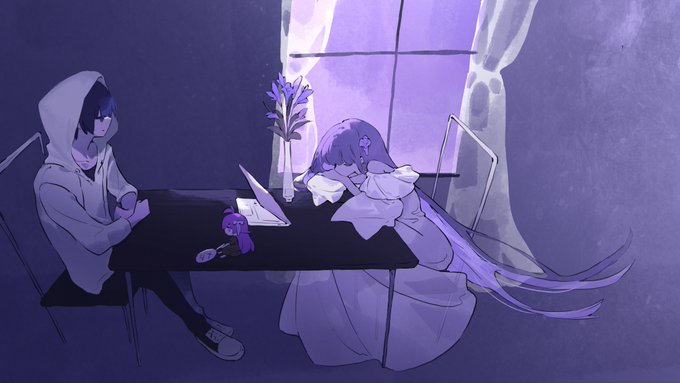 「ドレス 紫」のTwitter画像/イラスト(人気順)
