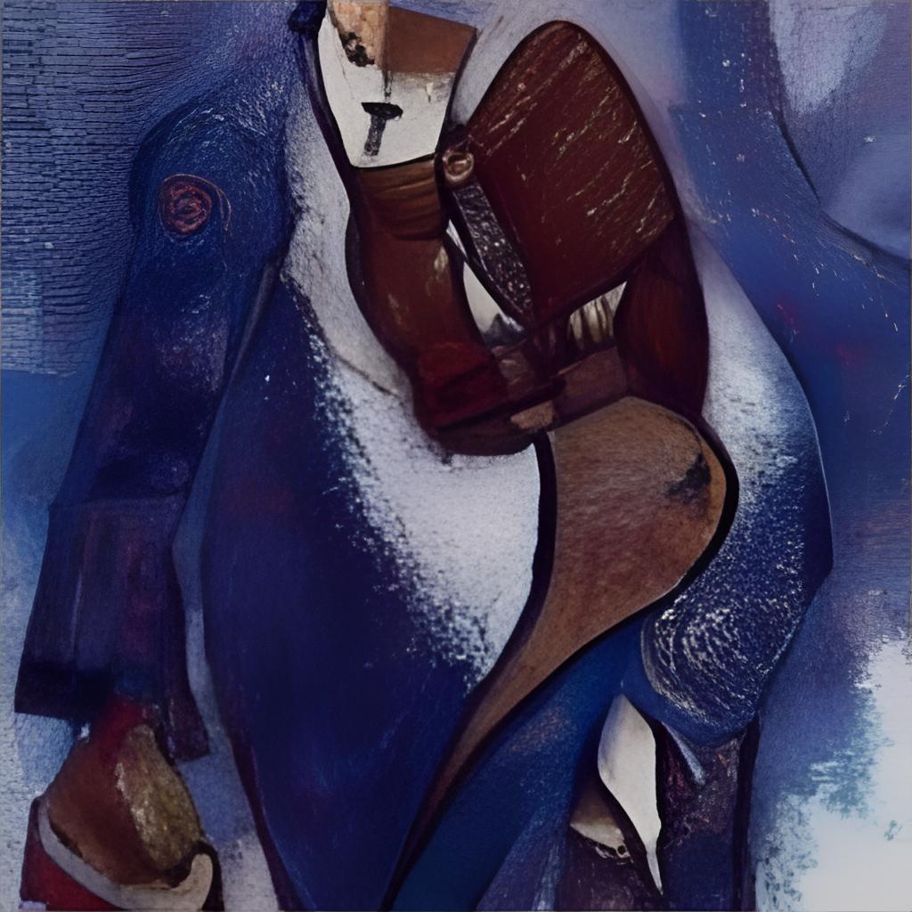 sacredhacker's tweet image. #neuronet #Marc_Chagall #paintings #нейросеть #Макр_Шагал #картины