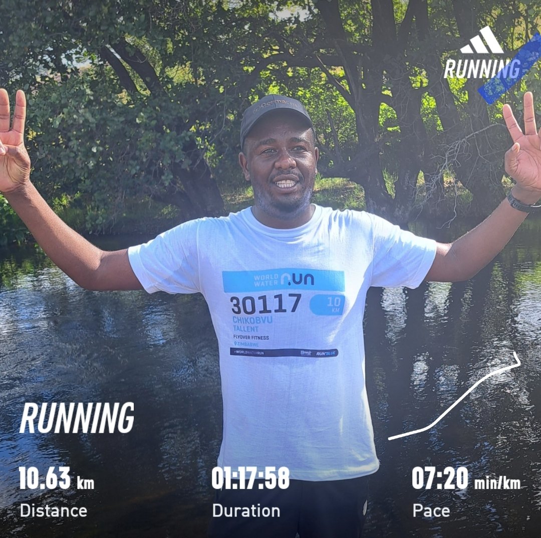 #RunBlue
 DAY 3 of the #WorldWaterRun week in anticipation of #UNWaterConference, I conquered the streets. Some commitment  to solve our global water crisis.

#Thirst #Runblue #unwater #watercrisis #talkloveafricafoundation #WASH #wateraction #watercrisis #discipline #commitment