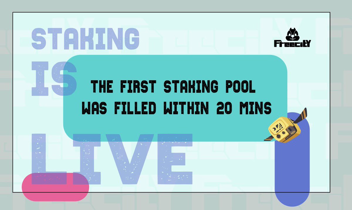 The first pool is already full. Be quick before the second one gets filled too!  

Please remember: more rewards with higher rank pools!