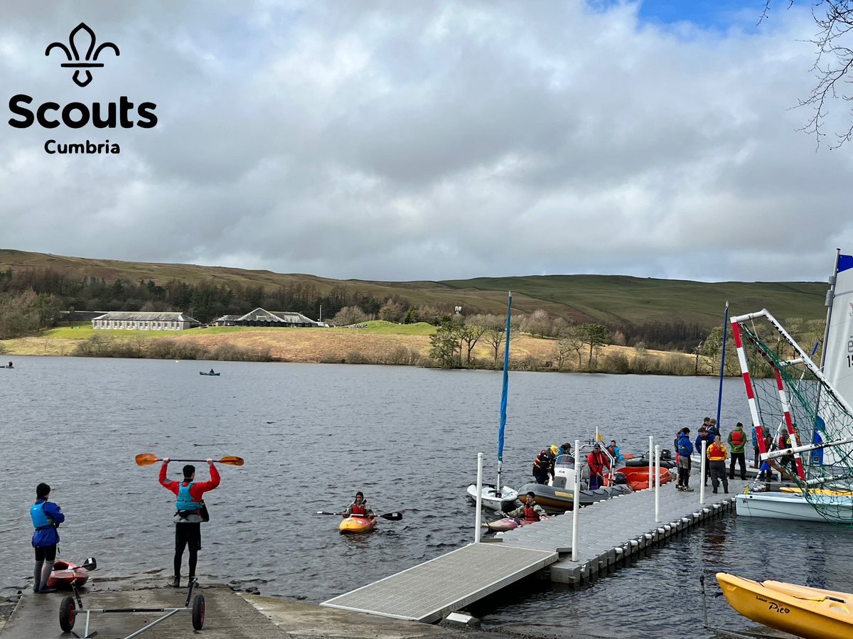 CumbriaScoutsCC's tweet photo. Great to see so many people at @CumbriaScouts Water Activity weekend at Killington Reservoir working towards Permits to get even more young people out on the water. Brilliant collaboration with @WestLancsScouts &amp; @EastLancsScout too 👍#CumbriaScouts https://t.co/tYEpvYjQzw