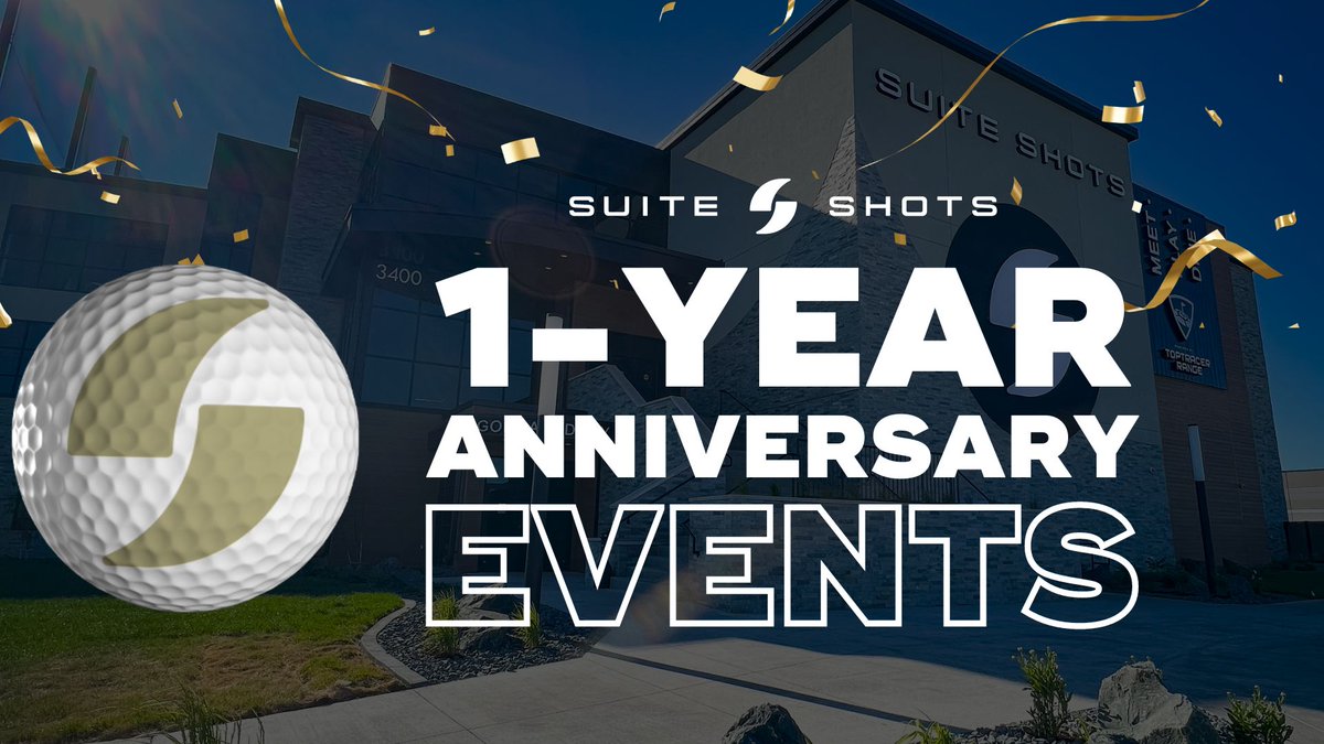 🎉 Can you believe we're coming up on celebrating our 1 YEAR ANNIVERSARY? 🎉
•
We have a huge week planned for you all starting March 31st - so keep an eye out on our website, social media pages, & emails 👏🏼
•
⛳️ suiteshots.com
#TimeToParty #Anniversary #SuiteShots