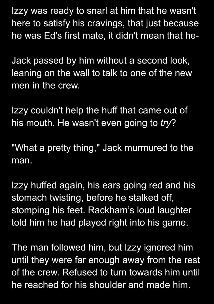 persphones's tweet image. per @plunderheaven request, jealousy (w jealous izzy) and i squeezed in a lil bastard4bastard for #cjizzyweek