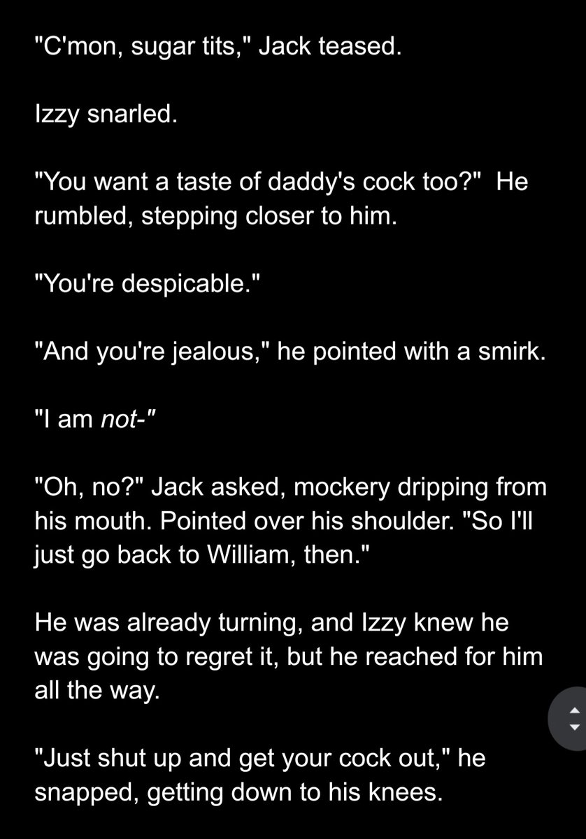 persphones's tweet image. per @plunderheaven request, jealousy (w jealous izzy) and i squeezed in a lil bastard4bastard for #cjizzyweek