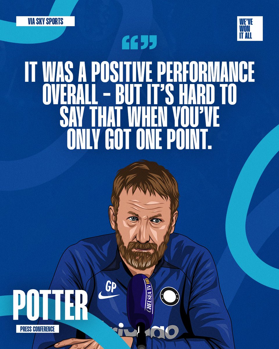 ShieldOnline_'s tweet photo. Potter always has something to say😂.. I wonder how Chelsea fans cope with this dude!.. He clueless! https://t.co/bsSpyGhpe6