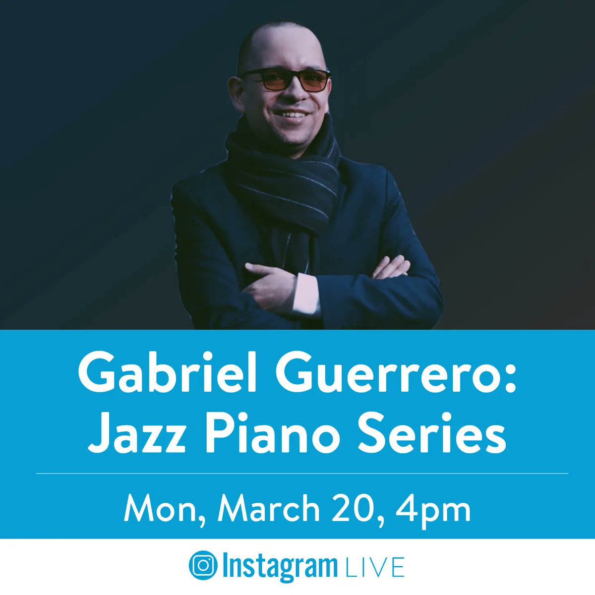 🎹🎶 Join us on Monday, March 20 at 4PM for a performance on our Instagram page from jazz pianist <a href="/gguerreromusic/">Gabriel Guerrero</a>! instagram.com/qplnyc 🎶🎹