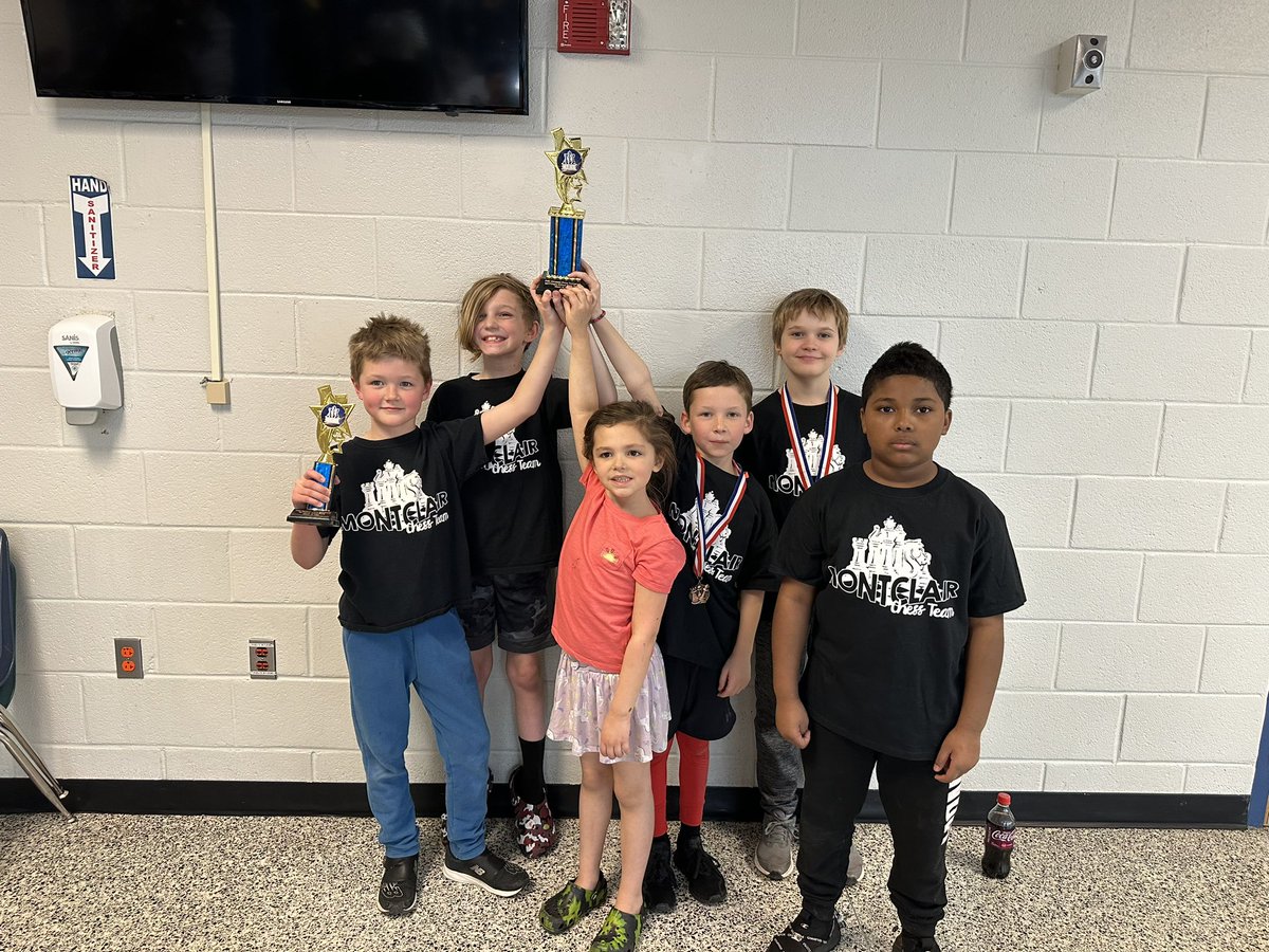 Congratulations to our chess team for placing third in today’s county competition! We are so proud of you! #MontyPride