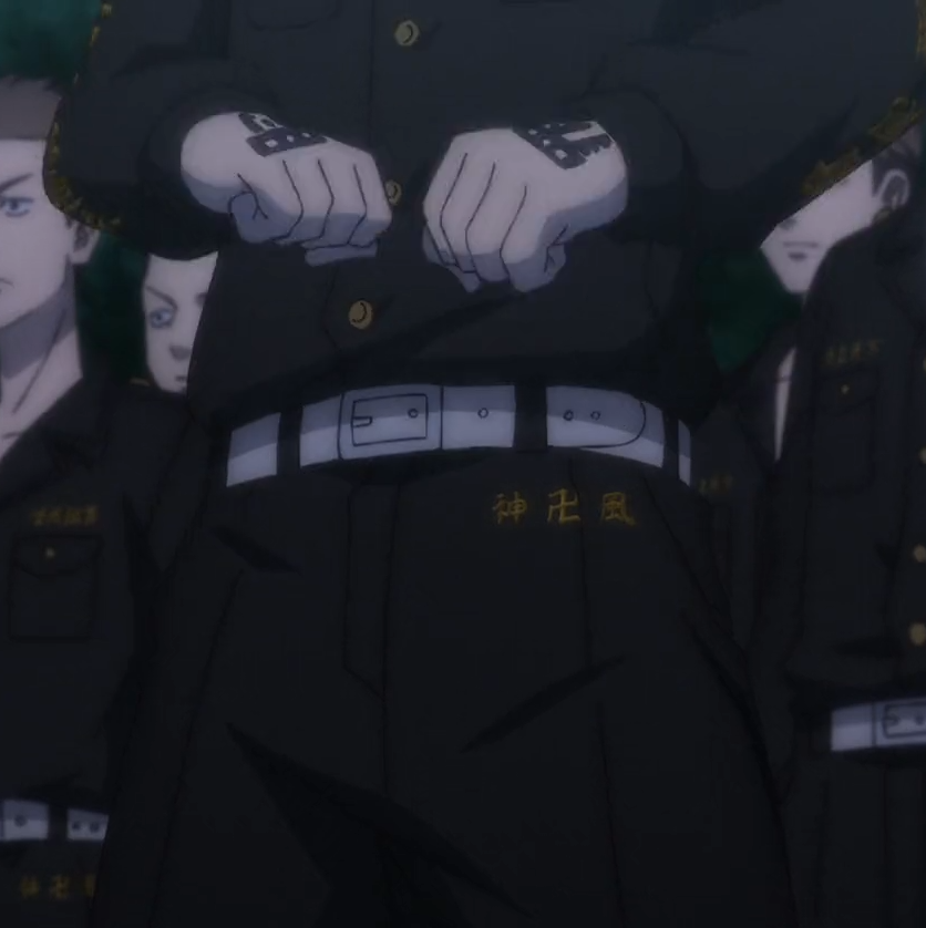 luciferhips's tweet photo. when life loses meaning at least i know hanma shuji and his tiny waist got me https://t.co/VYvfcHmPte