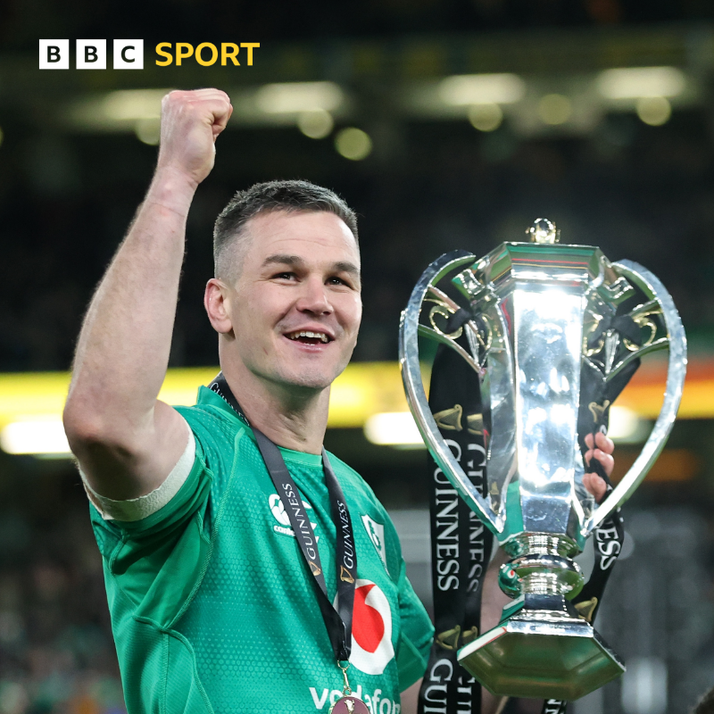 BBCSport's tweet photo. ✅ Grand Slam Winner
✅ All-time leading Six Nations points scorer
✅ Irish legend

What a day for Johnny Sexton.

#BBCRugby #IREvENG #SixNations
