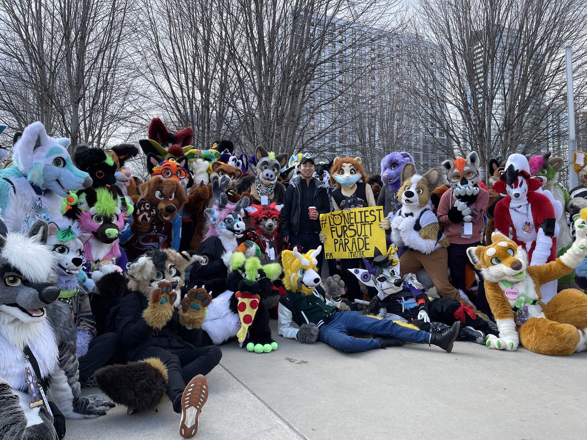 While out getting signatures for our petition to save the <a href="/HarbourfrontTO/">Harbourfront Centre</a> skating rink, we bumped into the #TourDeFur!

We learnt they’re here for the <a href="/FurnalEquinox/">Furnal Equinox</a>, an annual event for the community to get together!

Thx for visiting &amp; supporting our local businesses! #FE2023