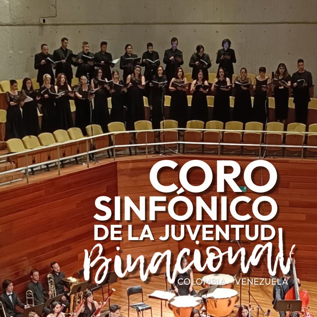 Nuestro Coro Sinfónico de la Juventud Binacional (Colombia - Venezuela). Rumbo a los 4 AÑOS. 

<a href="/mincultura/">MinCultura Colombia</a> 
<a href="/petrogustavo/">Gustavo Petro</a> 
<a href="/Veronicalcocerg/">Verónica Alcocer García</a> 
<a href="/camilobone/">Camilo Jiménez Vera</a> 
<a href="/elsistema/">El Sistema</a>