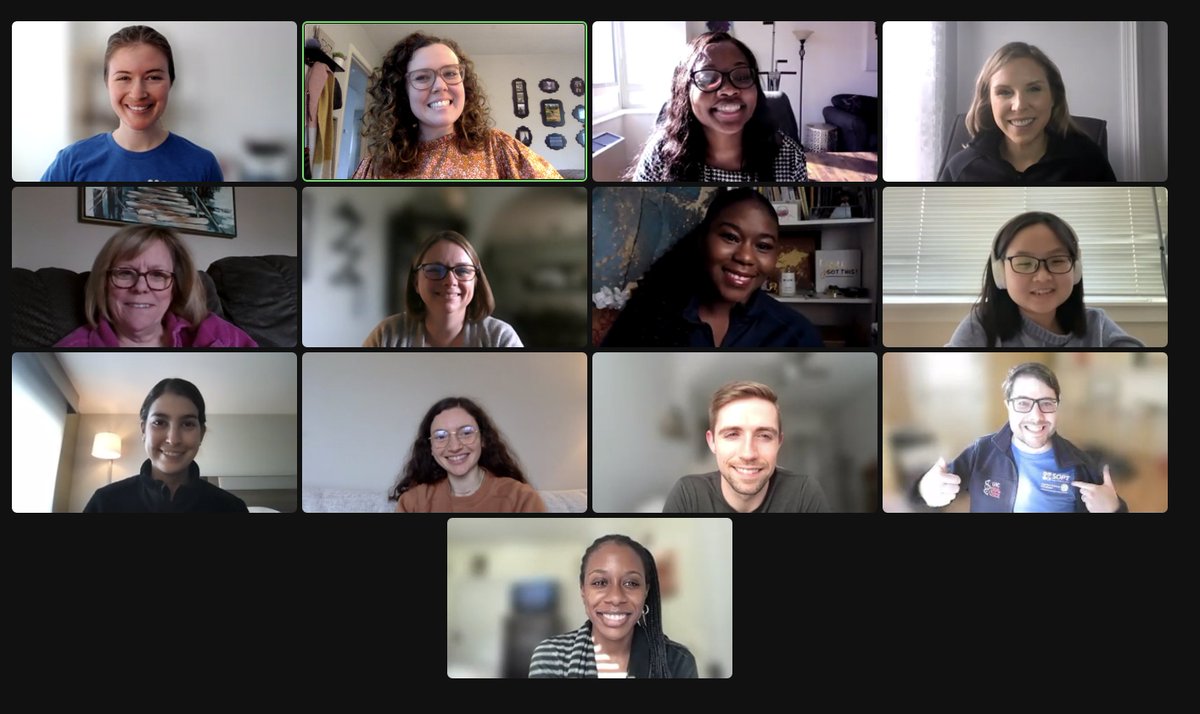 AAPSOPT's tweet photo. That's a wrap on day 1 of the SOPT Long Range Planning Meeting! 🎬
Our executive committee has been hard at work discussing how we can support our trainees our plans for the future of the section.
Thanks to our leaders for all of the energy and passion your brought today! 🔥⭐️ https://t.co/hlhIVQ2dPK
