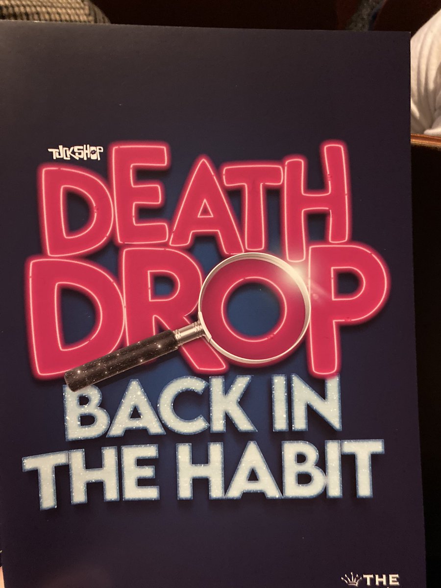 TheTheatre_Geek's tweet image. Second show of today’s #doubleshowday @deathdropplay @thealexbham. Looking forward to checking this out 🙂