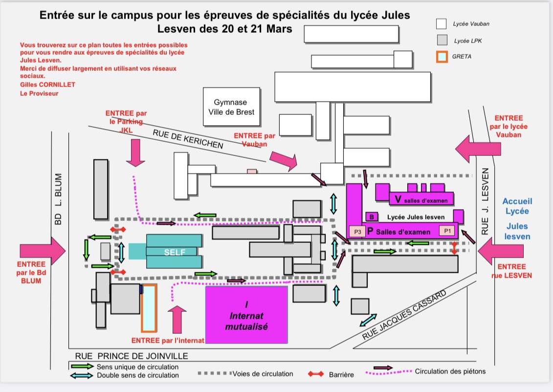 LYCÉE JULES LESVEN (OFFICIEL) tweet media