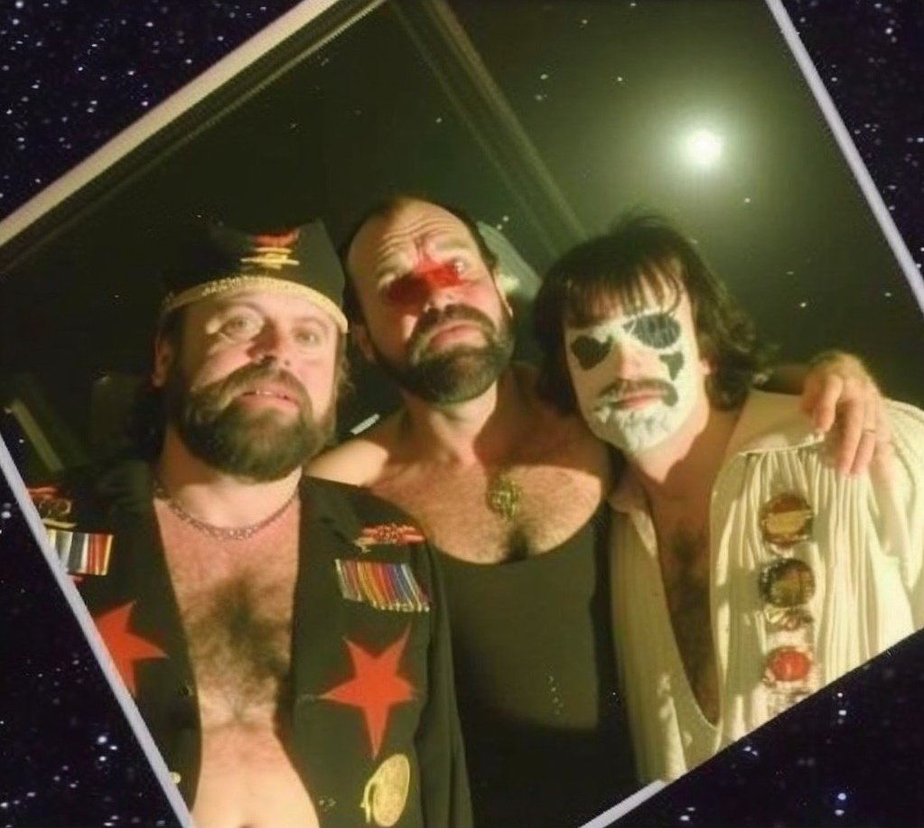 TheSkinImps's tweet photo. We live in the multiverse, so on an alternative Earth, these three legends are saving your childhoods, one TV Theme Tune at a time. #tvthemetunes #multiverse #itssciencebitches https://t.co/zXeM6h1aaI
