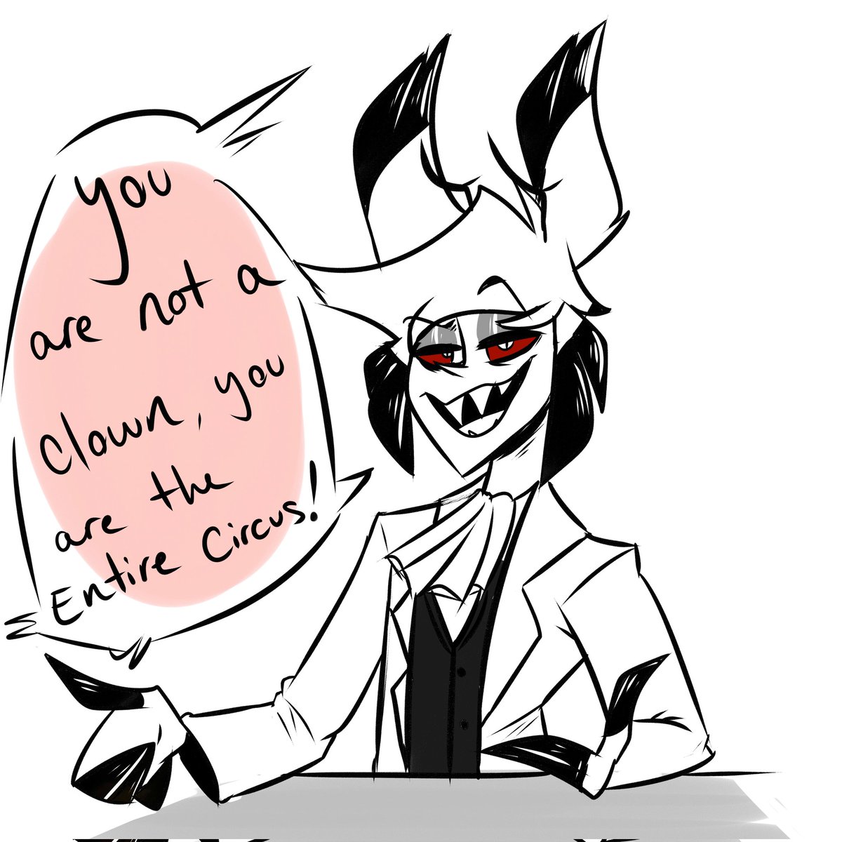 CharlieHorseyy's tweet photo. #HazbinHotel #HazbinHotelAlastor 

Been replaying Ace Attorney and this silly idea popped into my mind https://t.co/7lrIZntqTP