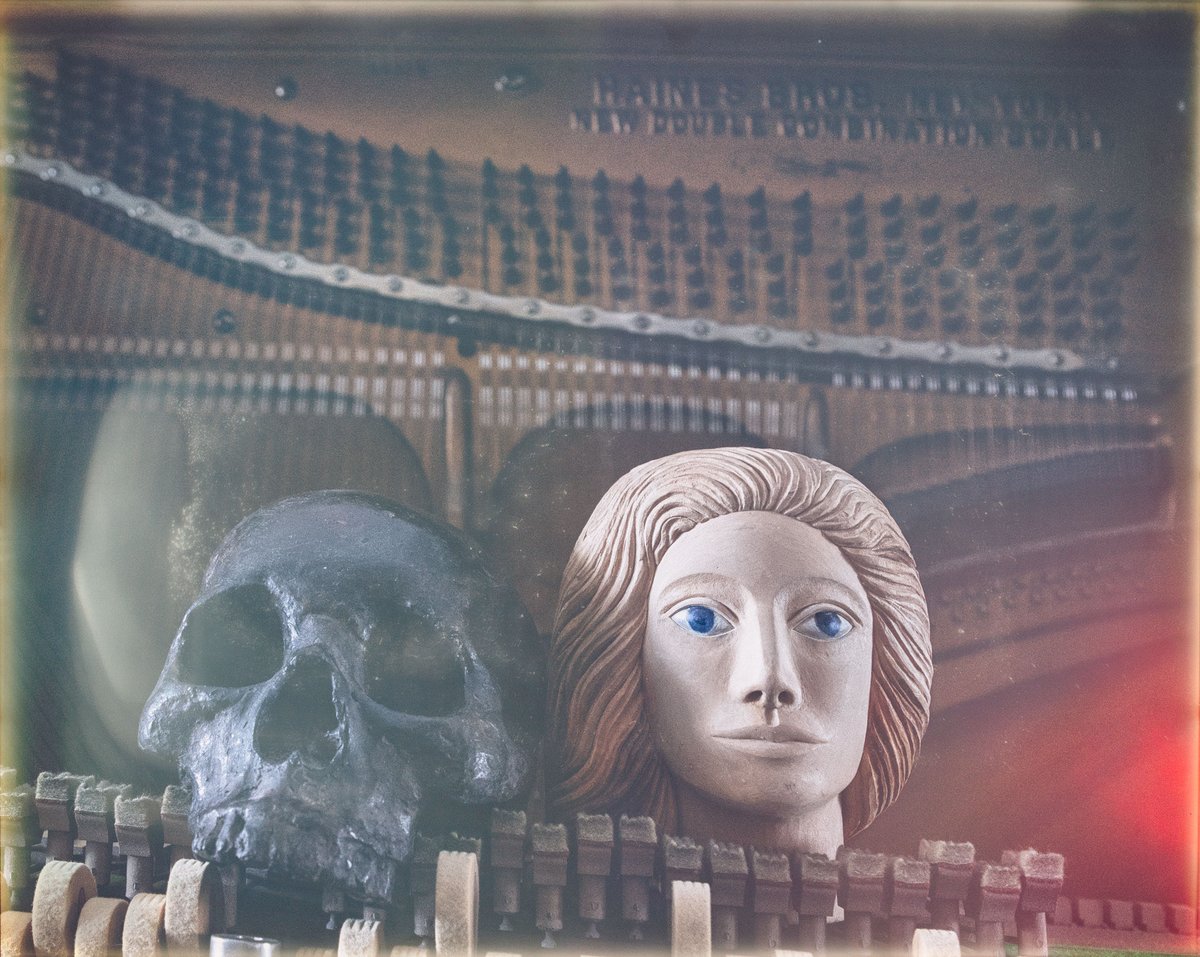 MilostateArt's tweet image. There are many weird ideas in physics, but that one... as Einstein said, &quot;distinction between past, present &amp;amp; future is an illusion&quot; is just too weird. Milohead &amp;amp; Melody #installation #artdeath #artobjects #jesuschrist the math just doesn&apos;t add up #nftartist #realobjects #ONFS